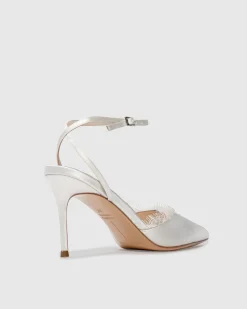 Lace 80 in White Satin