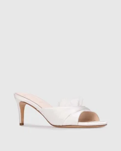 Lacey 65 in White Satin