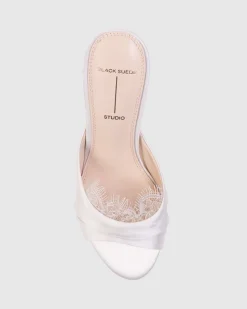 Lacey 65 in White Satin