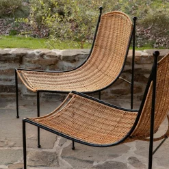 Lacoste Indoor & Outdoor Wicker Lounge Chair