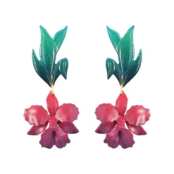 Laelia Orchid Earrings