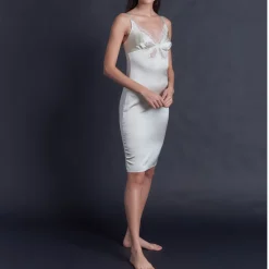 Laetitia Pearl Silk Slip