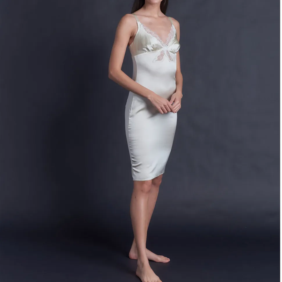 Laetitia Pearl Silk Slip