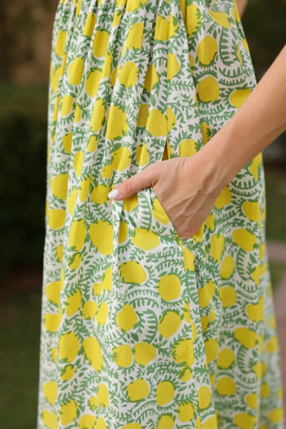 Laguna Sun Dress in Pink & Yellow