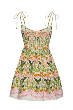 Laia Dress in Juniper Egret