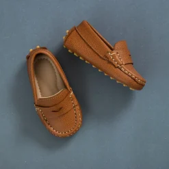 Lakke Driver Loafer for Toddlers Tan