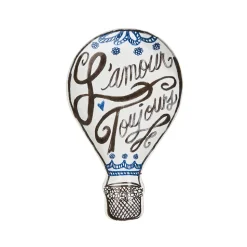 L'Amour Toujours 6" Hot Air Balloon Tray