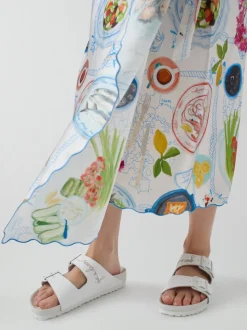 Lampi Wrap Skirt in Lunch
