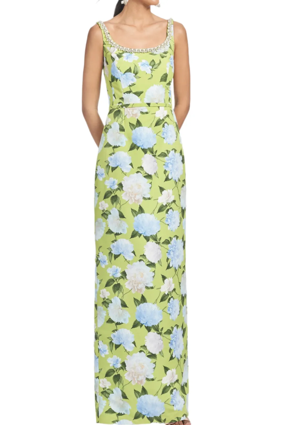 Lana Gown in Citrine Peonies