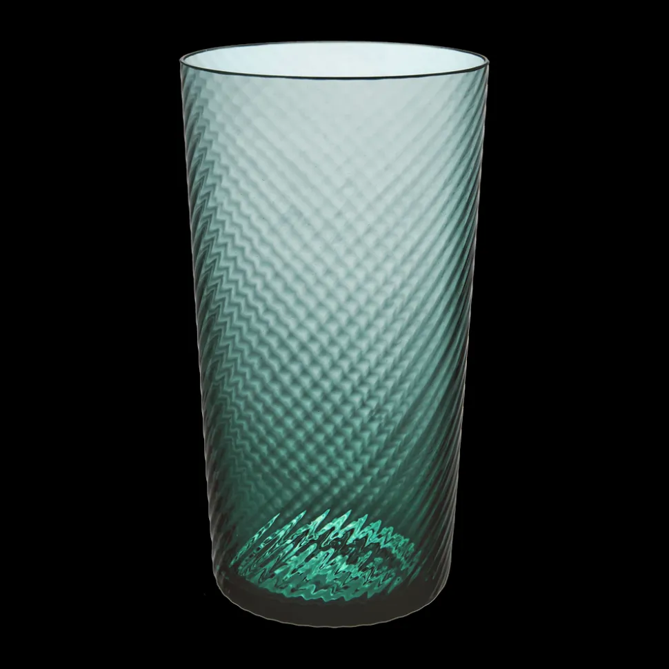 Lando Highball Glass, Twist Set of 2