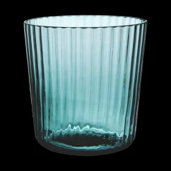 Lando Rocks Glass, Pleat Set of 2