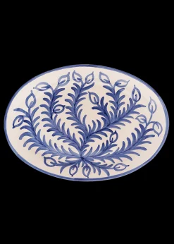 Large Blue Vina Platter