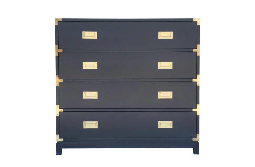 Large Carlyle Campaign Dresser in Navy