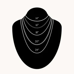 Large Enamel Porte Bonheur Necklace with Diamond Halo