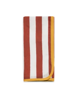 Large Napkins in Riviera Mattone, Set of 2