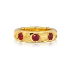 Large Ruby Liberty Ring