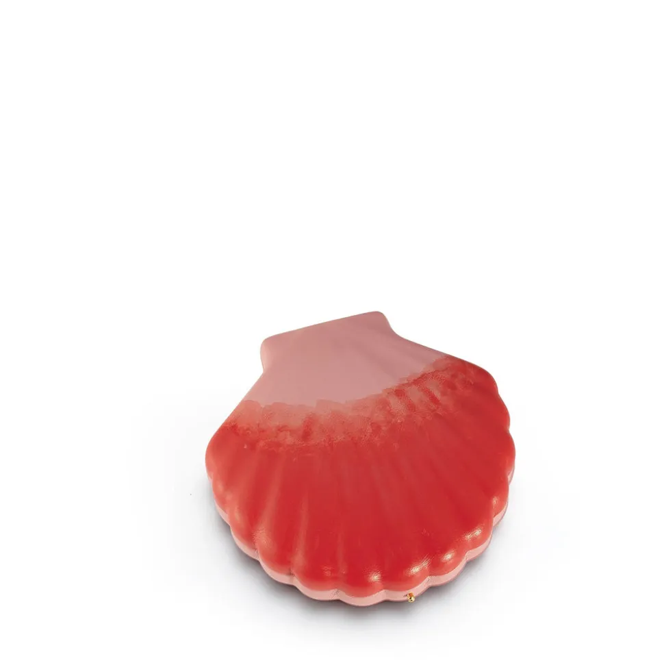 Large Shell Jewelry Storage Box in Pink