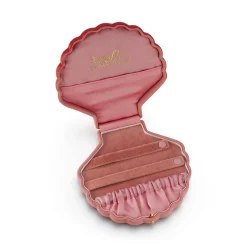 Large Shell Jewelry Storage Box in Pink