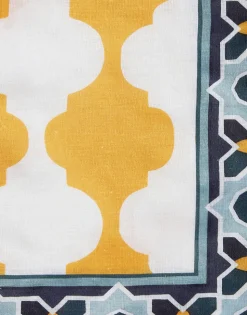 Large Tablecloth in Plaza Large Yellow