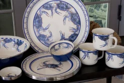 Large Tray in Blue Crab