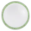 Large Tray in Green Scallop