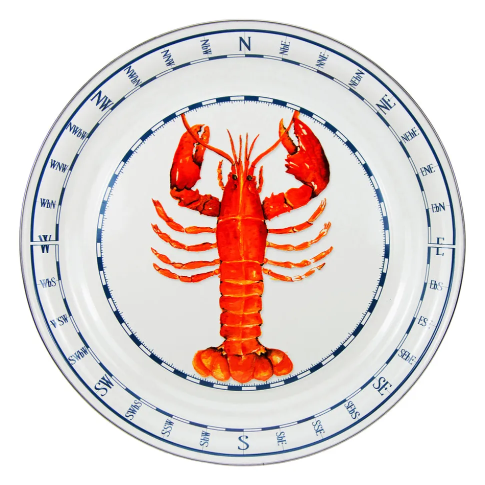 Large Tray in Lobster