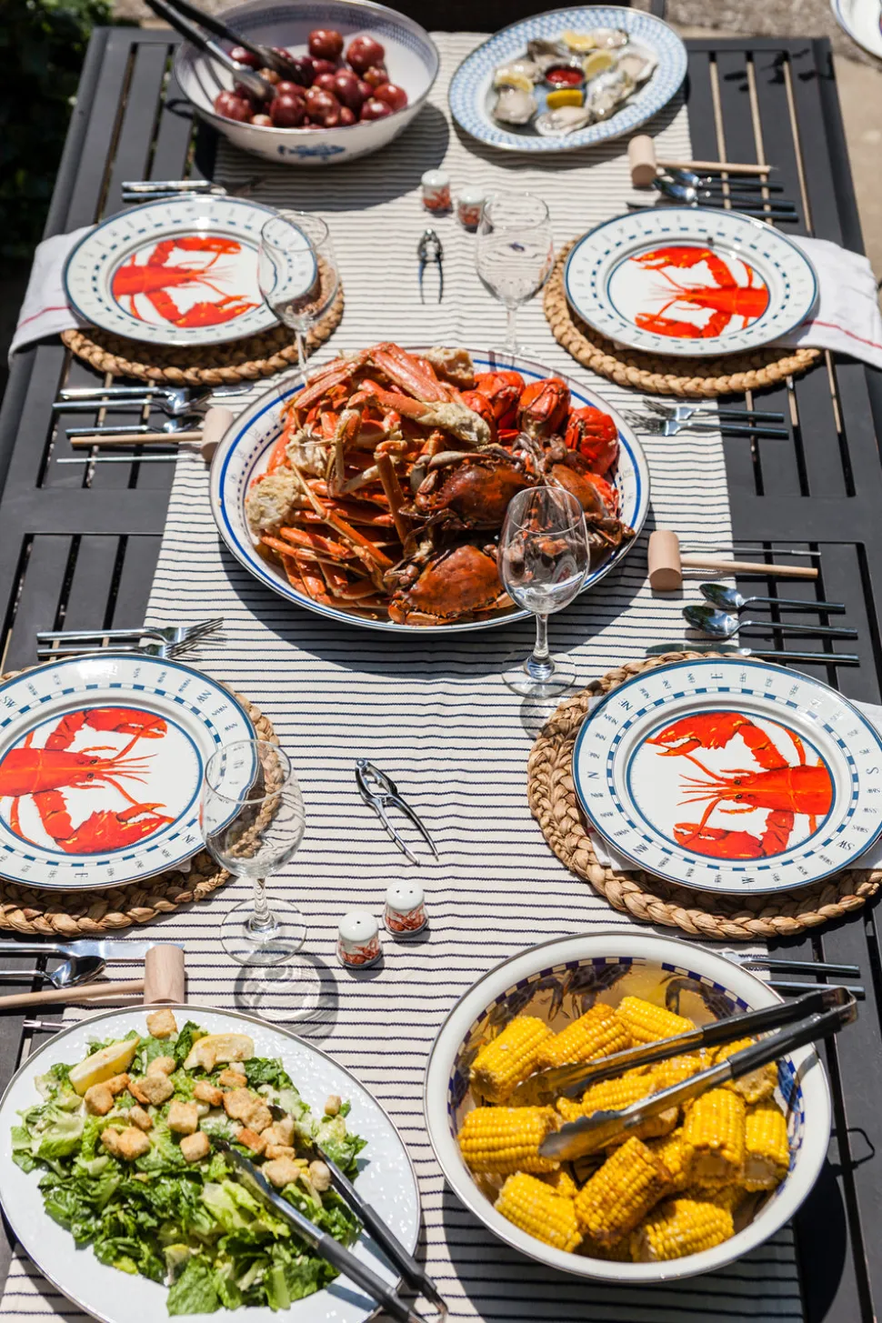 Large Tray in Lobster
