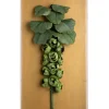 Large Vegetable Study Brussels Sprouts On Gilded Linen