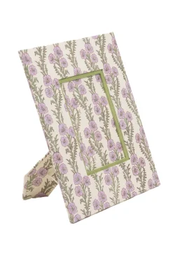 Large Wall Picture Frame 5x7 in Forget Me Not Purple