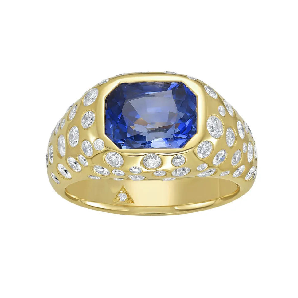 Lausanne Blue Sapphire Ring