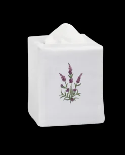 Lavender Botanical Tissue Box Cover