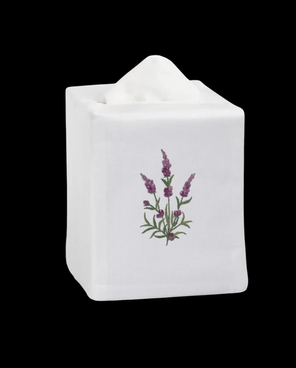 Lavender Botanical Tissue Box Cover