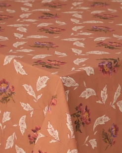 Lavinia Terracotta Tablecloth