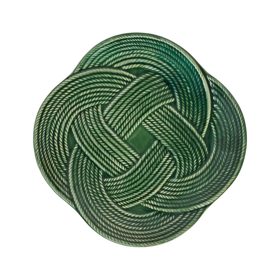 Le Panier Mystic Knot Dessert/Salad Plate in Basil