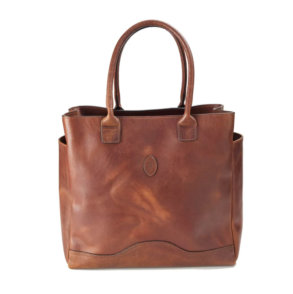 Leather Carryall Bag