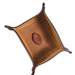 Leather Change Tray