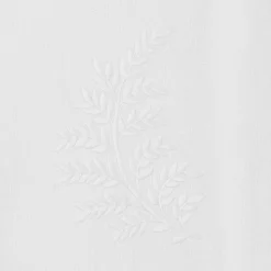 Leaves White Hand Towel
