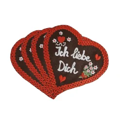 Lebkuchenherzen Cocktail Napkins, Set of 4