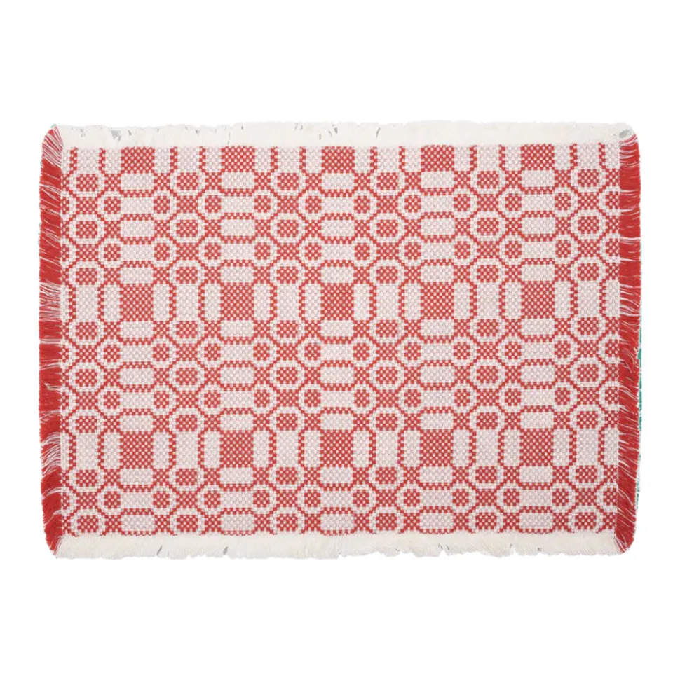 Lecce Placemat in Red
