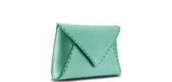 Lee Pouchet Small in Mint Satin