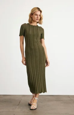 Leighton Dress in Fern