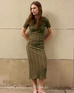 Leighton Dress in Fern