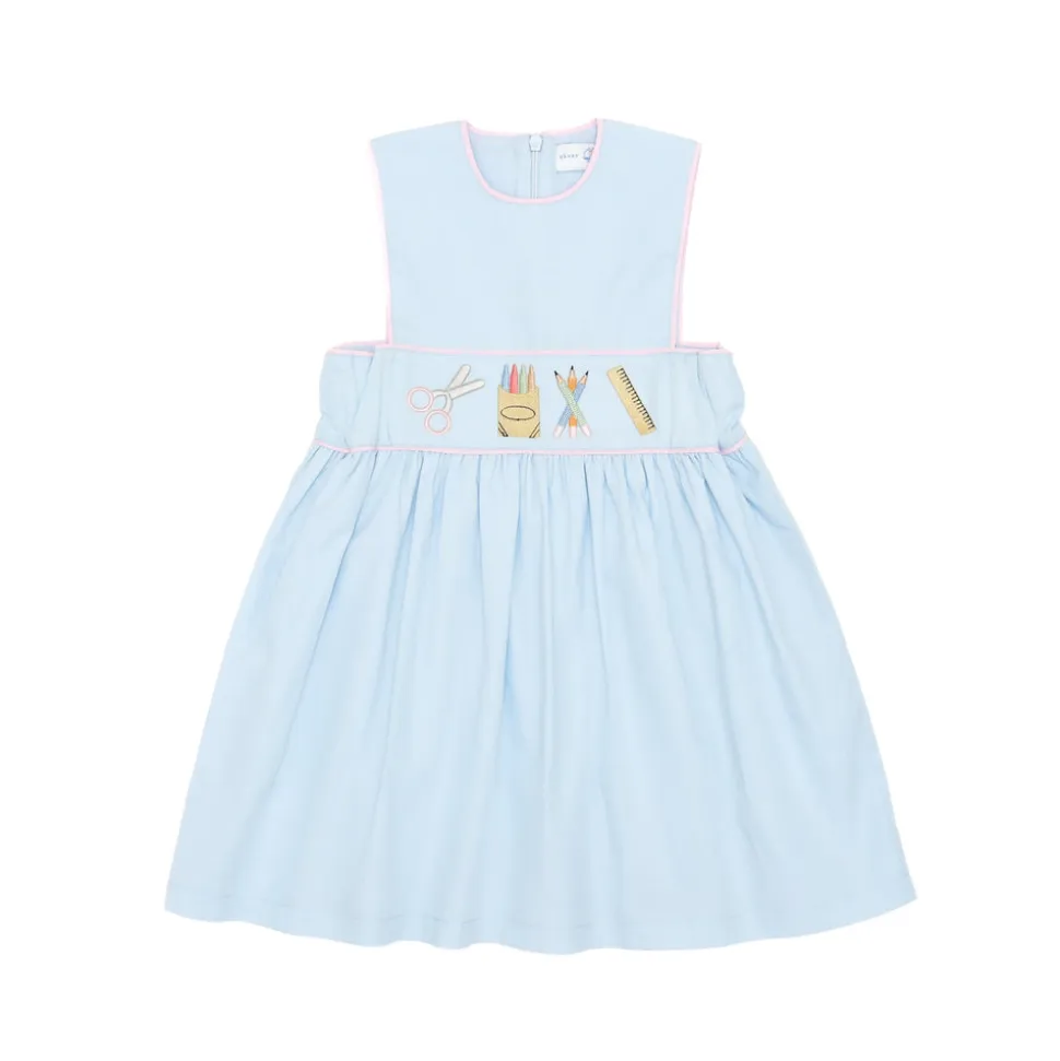 Leila Dress With Back to School Embroidery