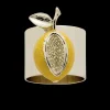 Lemon Napkin Rings, Set of Two