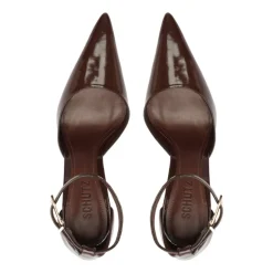 Lena Patent Pump in Root Brown