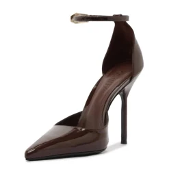 Lena Patent Pump in Root Brown