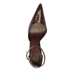 Lena Patent Pump in Root Brown