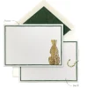 Leopard Stationery Cards, Personalized Set of 50