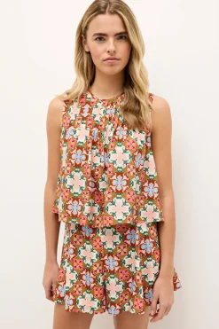 Letta Top in Mosaic