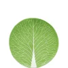 Lettuce Ware Canapé Plate in Green, Set of 4